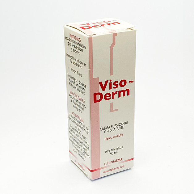 Viso-Derm Crema Suavizante e Hidratante, 50 ml. Crema hidratante y suavizante que alivia a las pieles sensibles, secas o con rojeces difusas.